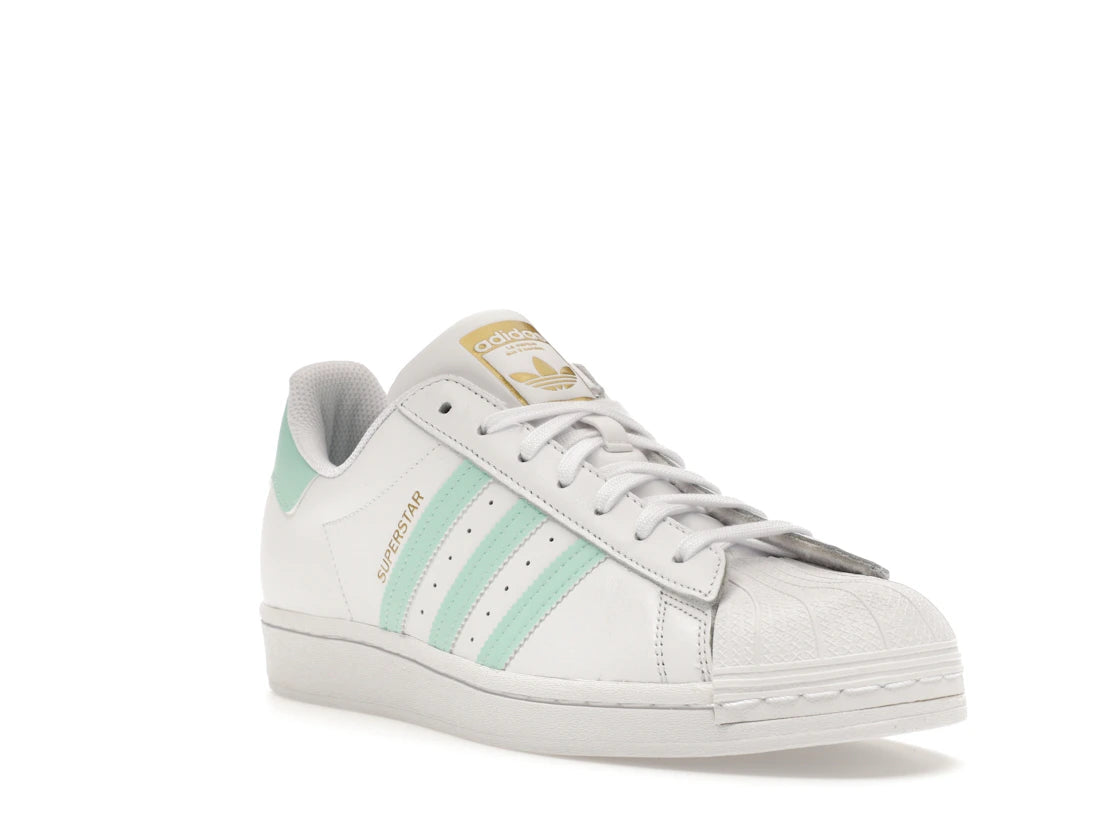 adidas Superstar White Clear Mint - vue secondaire A