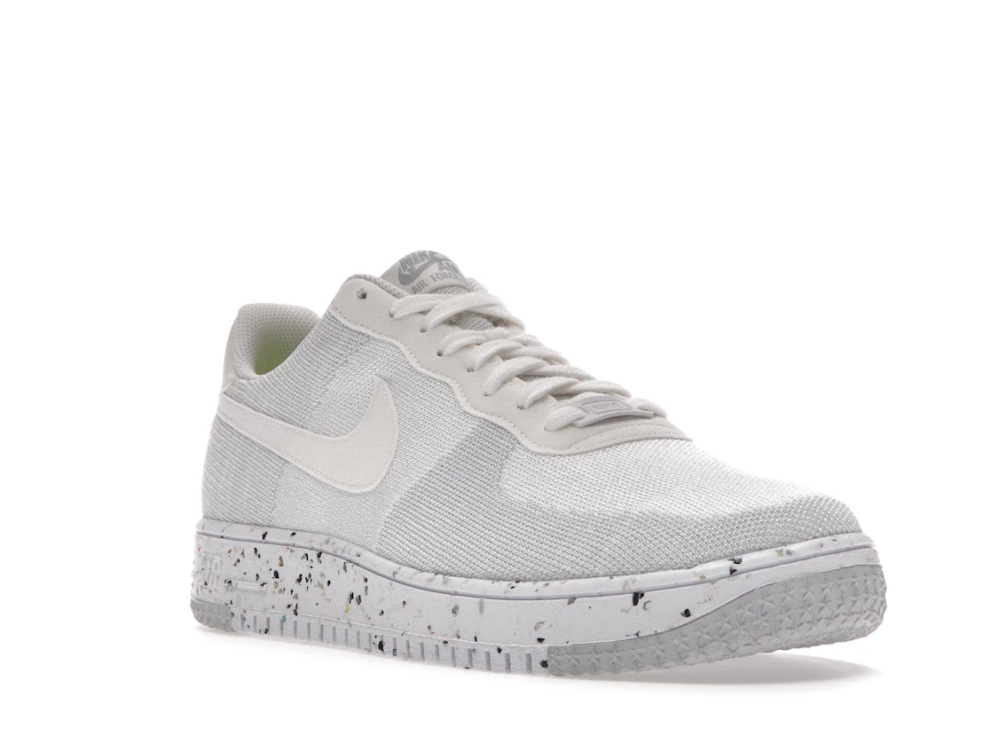 Nike Air Force 1 Low Crater Flyknit White - vue secondaire A