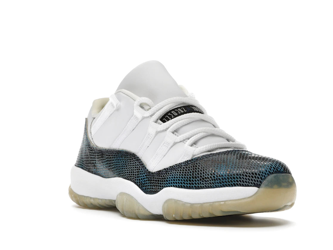 Jordan 11 Low Navy Snakeskin (2001) - vue secondaire A