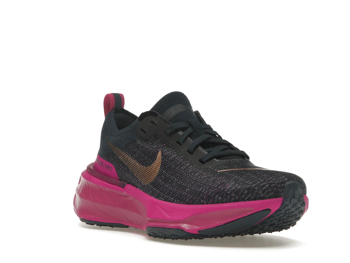 Nike ZoomX Invincible Run 3 Armory Navy Vivid Grape (Women's) - vue secondaire A