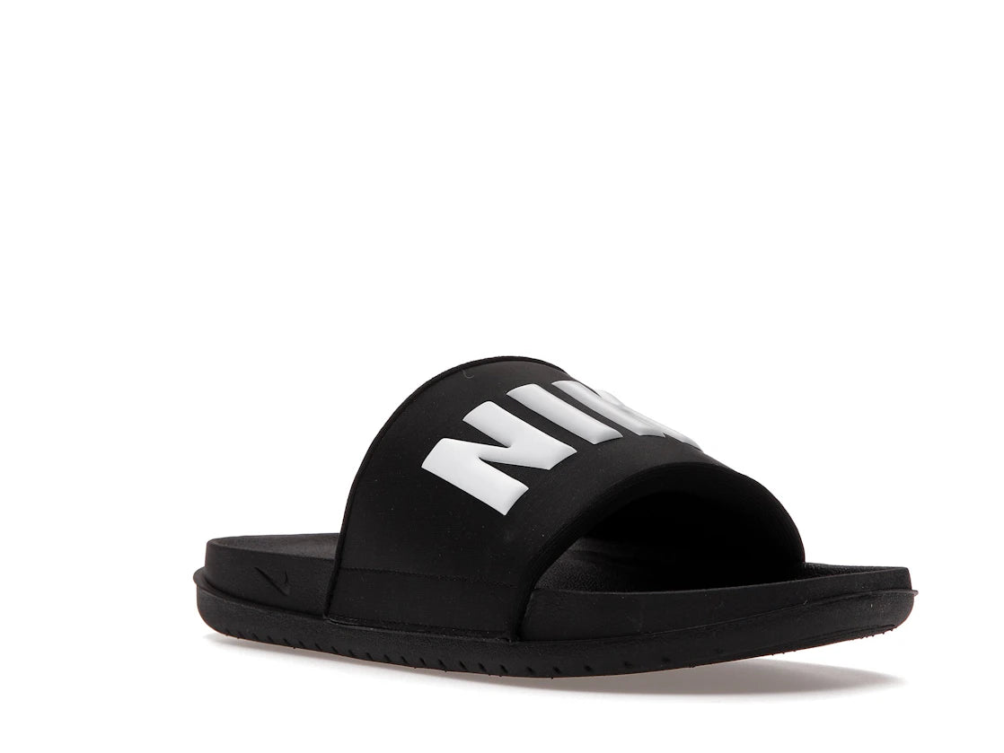 Nike Offcourt Slide Black White - vue secondaire A