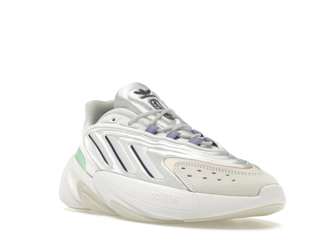 adidas Ozelia Cloud White Dark Purple Beam Green (Women's) - vue secondaire A