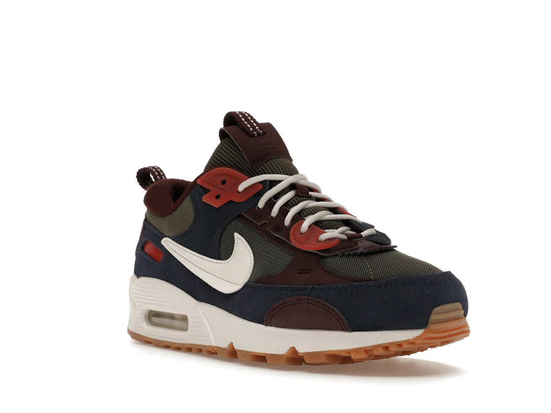 Nike Air Max 90 Futura Medium Olive Navy (Women's) - vue secondaire A