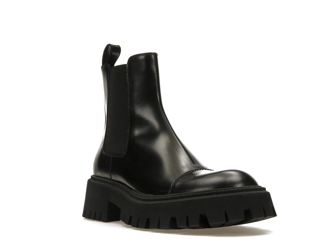 Balenciaga Tractor 20mm Boot Black - vue secondaire A