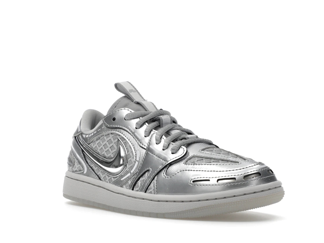 Jordan 1 Low Method of Make V3 Metallic Silver (Women's) - vue secondaire A