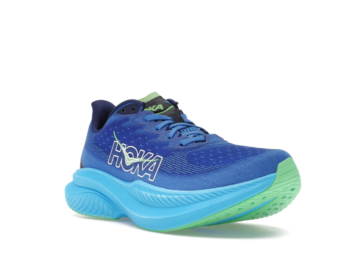 Hoka One One Mach 6 Virtual Blue Bellwether Blue - vue secondaire A