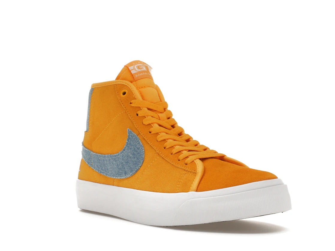 Nike SB Zoom Blazer Mid Pro GT Grant Taylor University Gold Denim - vue secondaire A