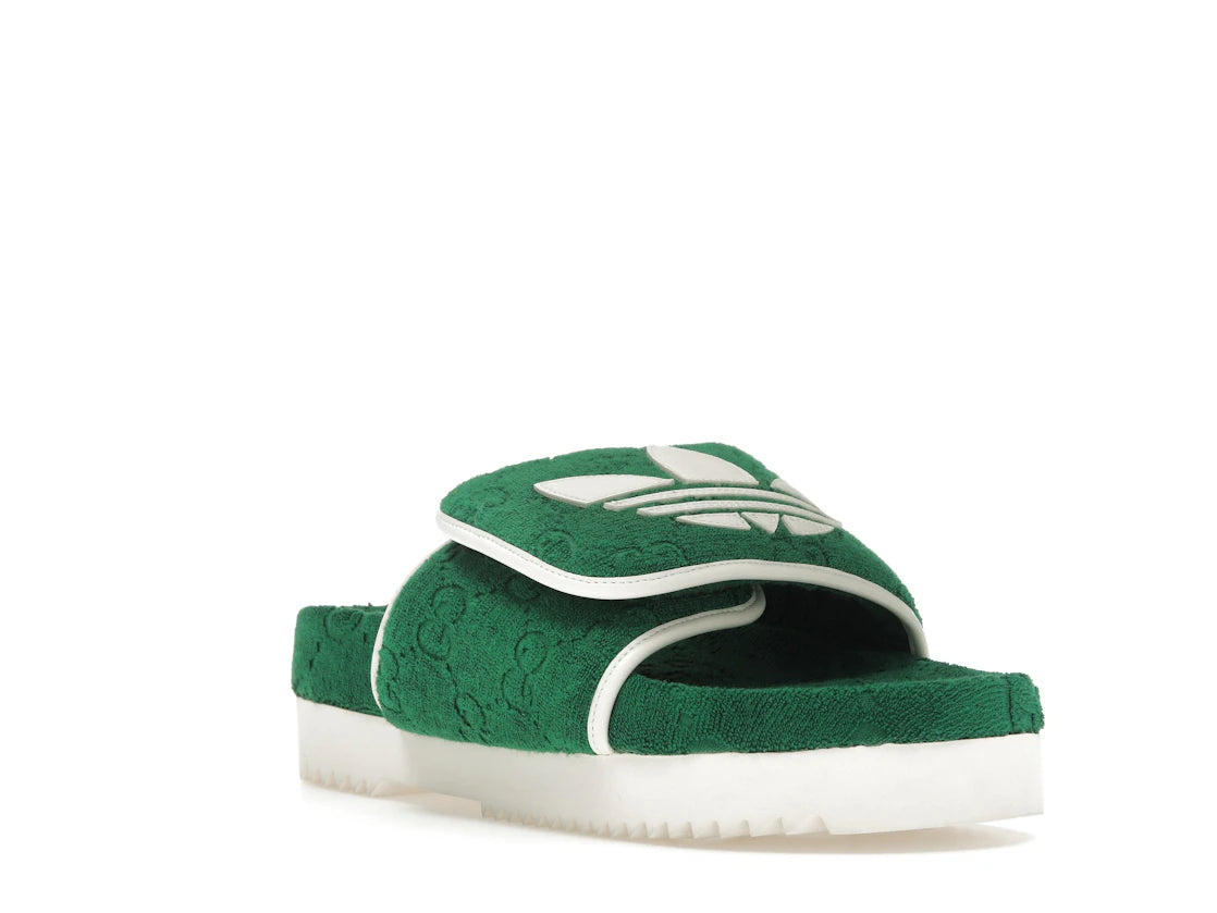 adidas x Gucci GG Platform Sandal Green (Women's) - vue secondaire A
