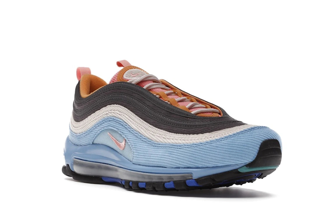 Nike Air Max 97 Corduroy Light Blue - vue secondaire A