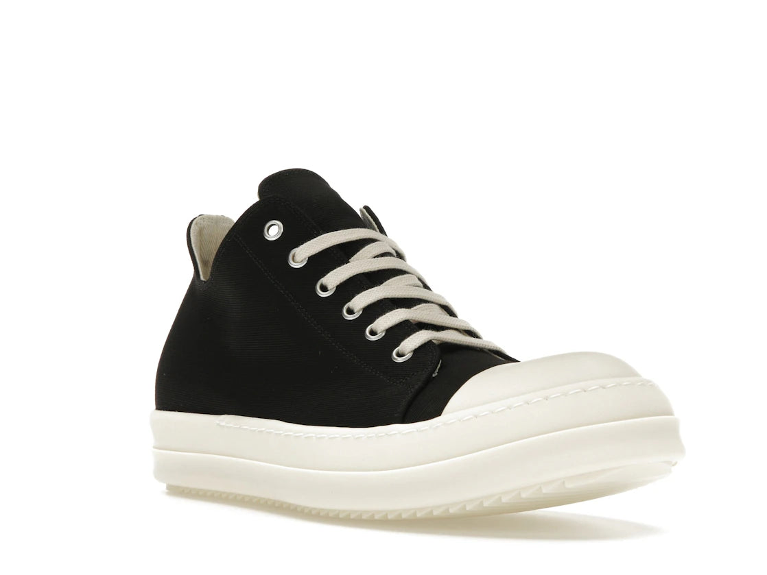 Rick Owens DRKSHDW Lido Low Sneaks Black Milk - vue secondaire A