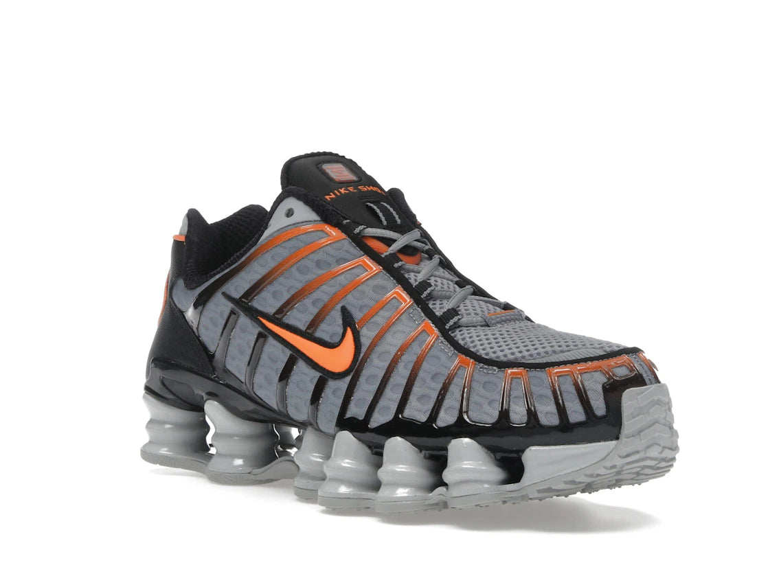 Nike Shox TL Light Smoke Grey Black Bright Mandarin - vue secondaire A