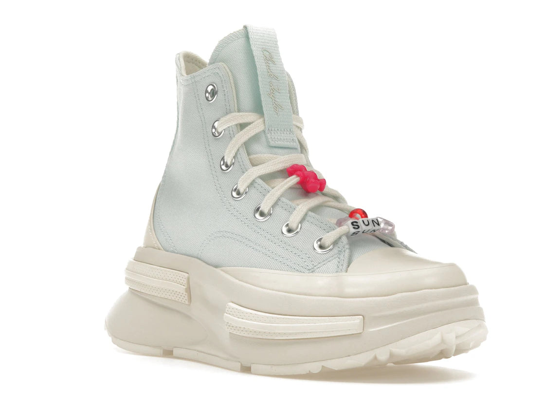 Converse Run Star Legacy CX Platform High DIY Beads Aqua Mist (Women's) - vue secondaire A