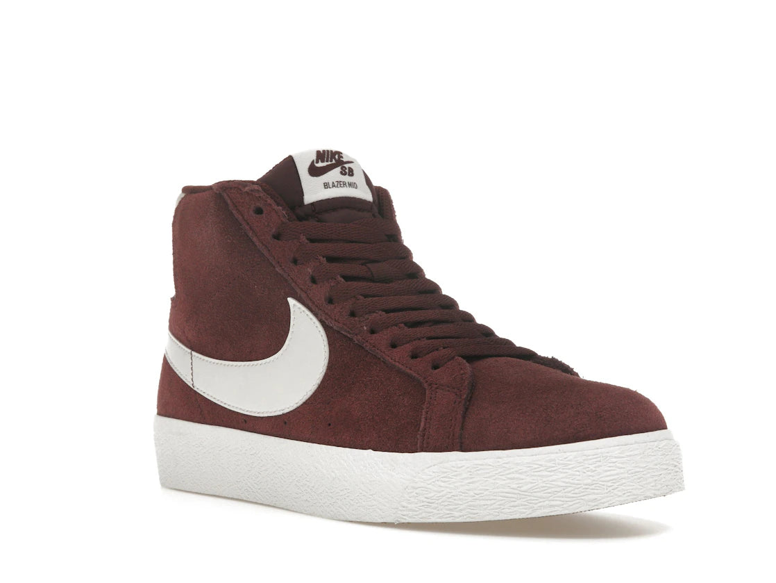 Nike SB Zoom Blazer Mid Burgundy Crush - vue secondaire A