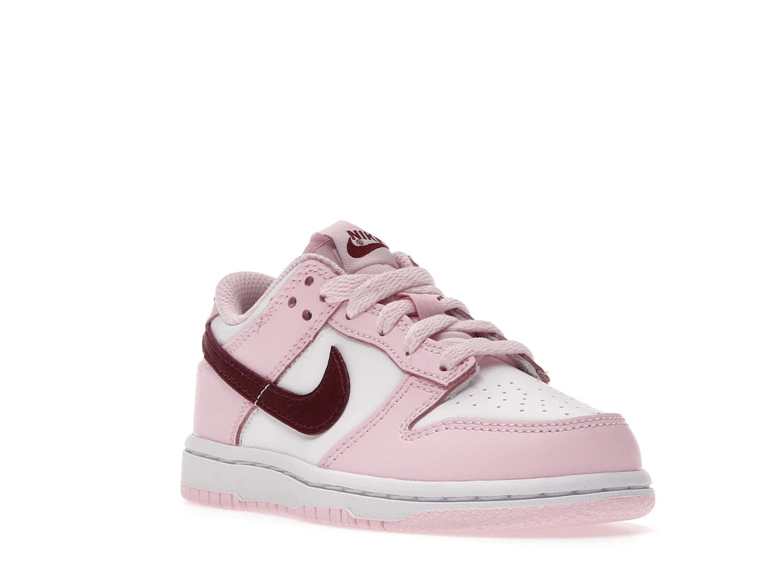 Nike Dunk Low Pink Red White (PS) - vue secondaire A