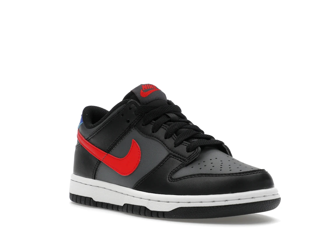 Nike Dunk Low Black Racer Blue University Red (GS) - vue secondaire A