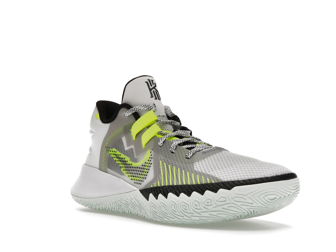 Nike Kyrie Flytrap V Summit White Black Volt - vue secondaire A