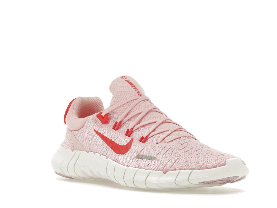 Nike Free Run 5.0 Next Nature Medium Soft Pink Pink Foam Summit White Light Crimson (Women's) - vue secondaire A
