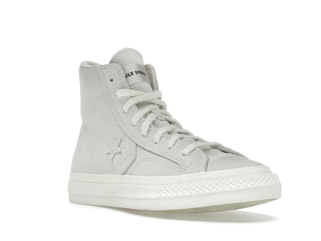 Converse Star Player 76 Hi Daily Paper White Sand - vue secondaire A