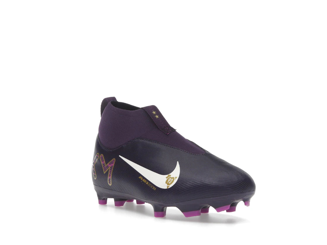 Nike Zoom Mercurial Superfly 10 Academy FG/MG Kylian Mbappé Grand Purple (GS) - vue secondaire A