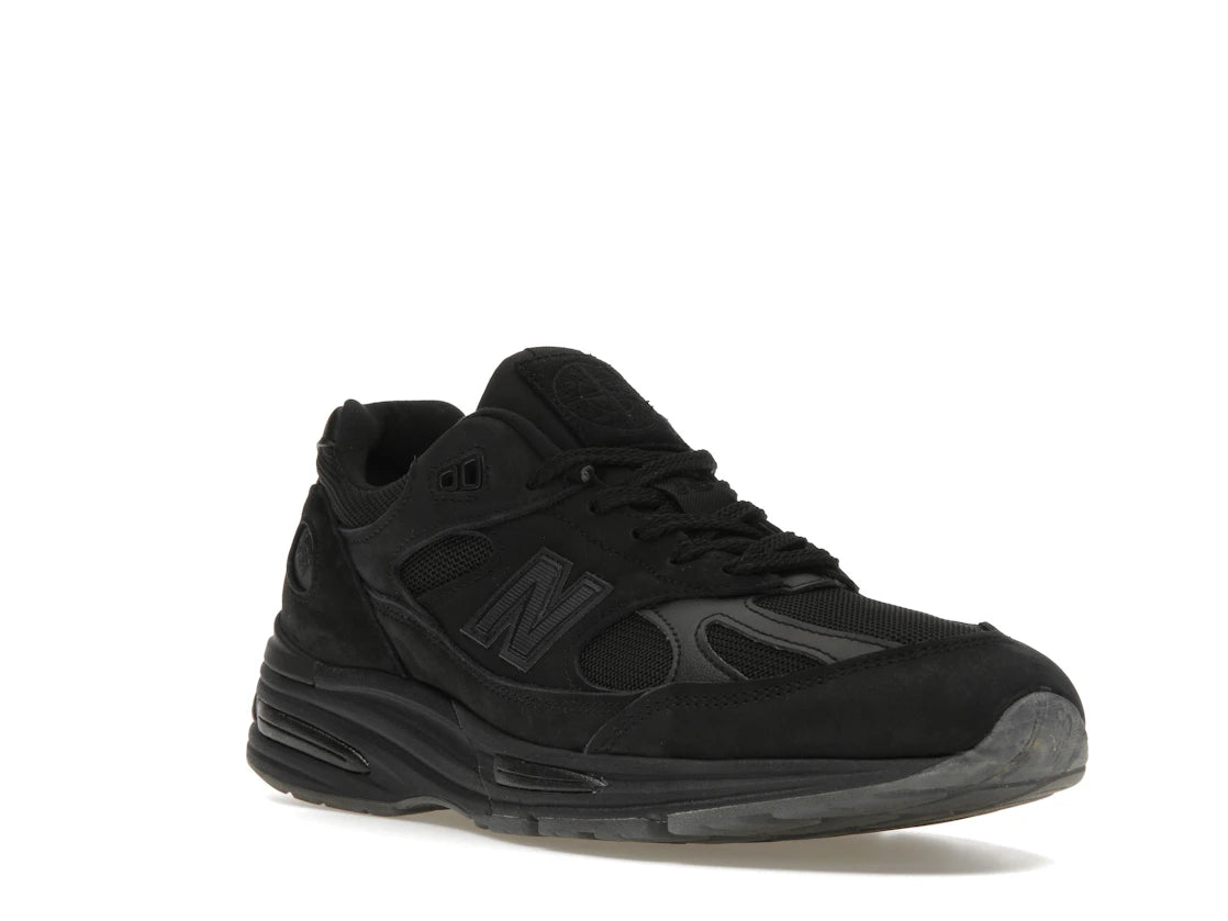 New Balance 991v2 MiUK Stone Island Ghost Pack Black - vue secondaire A