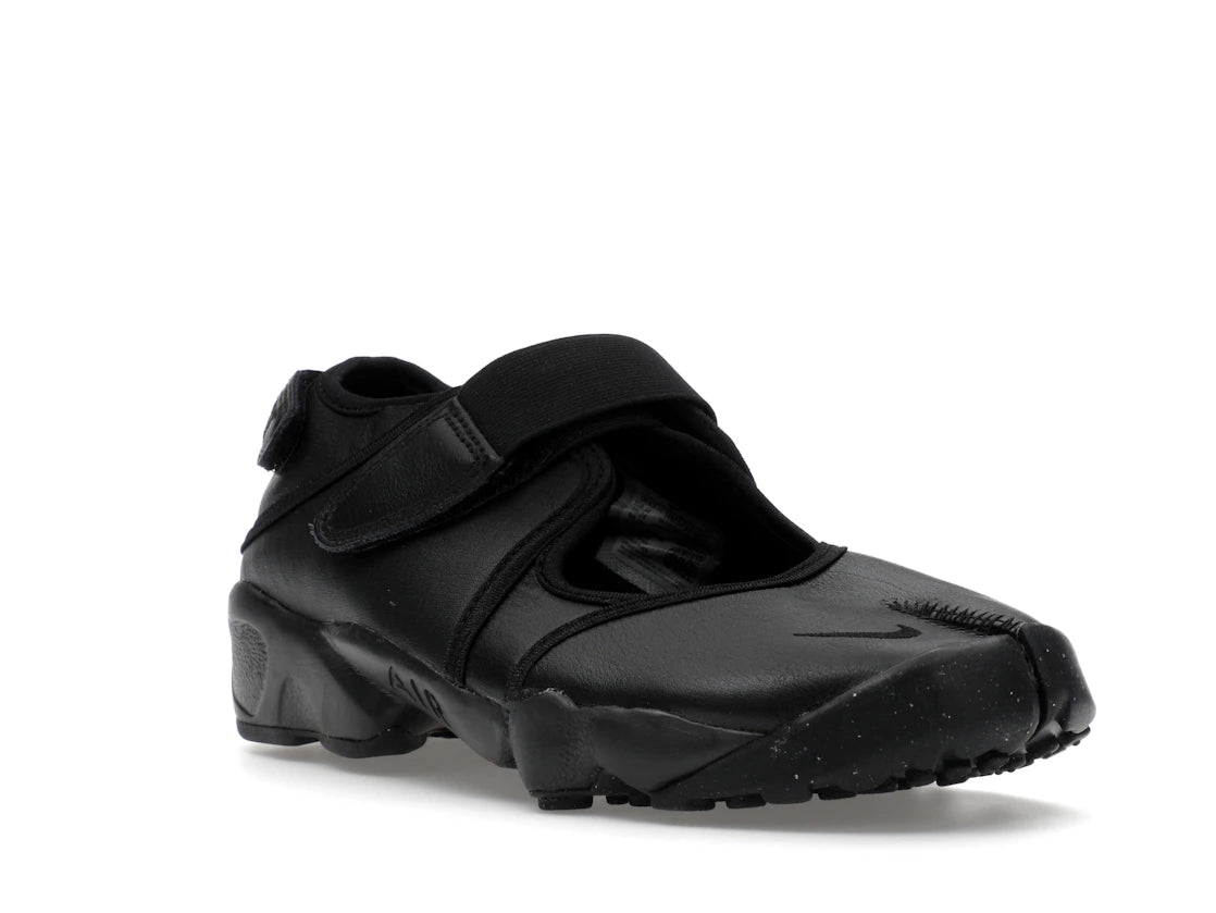 Nike Air Rift Leather Triple Black (Women's) - vue secondaire A