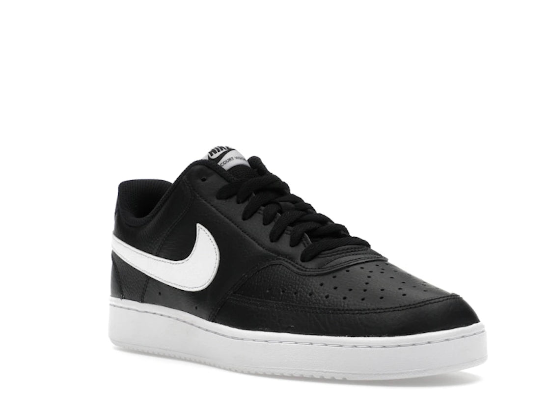 Nike Court Vision Low Black White - vue secondaire A