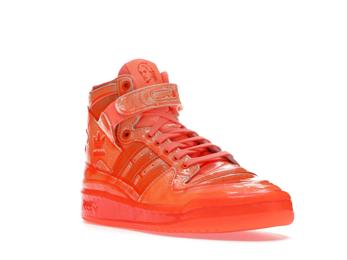 adidas Forum Hi Jeremy Scott Dipped Orange - vue secondaire A