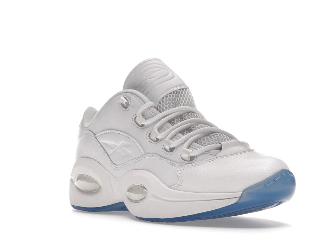 Reebok Question Low White Clear Blue Sole - vue secondaire A