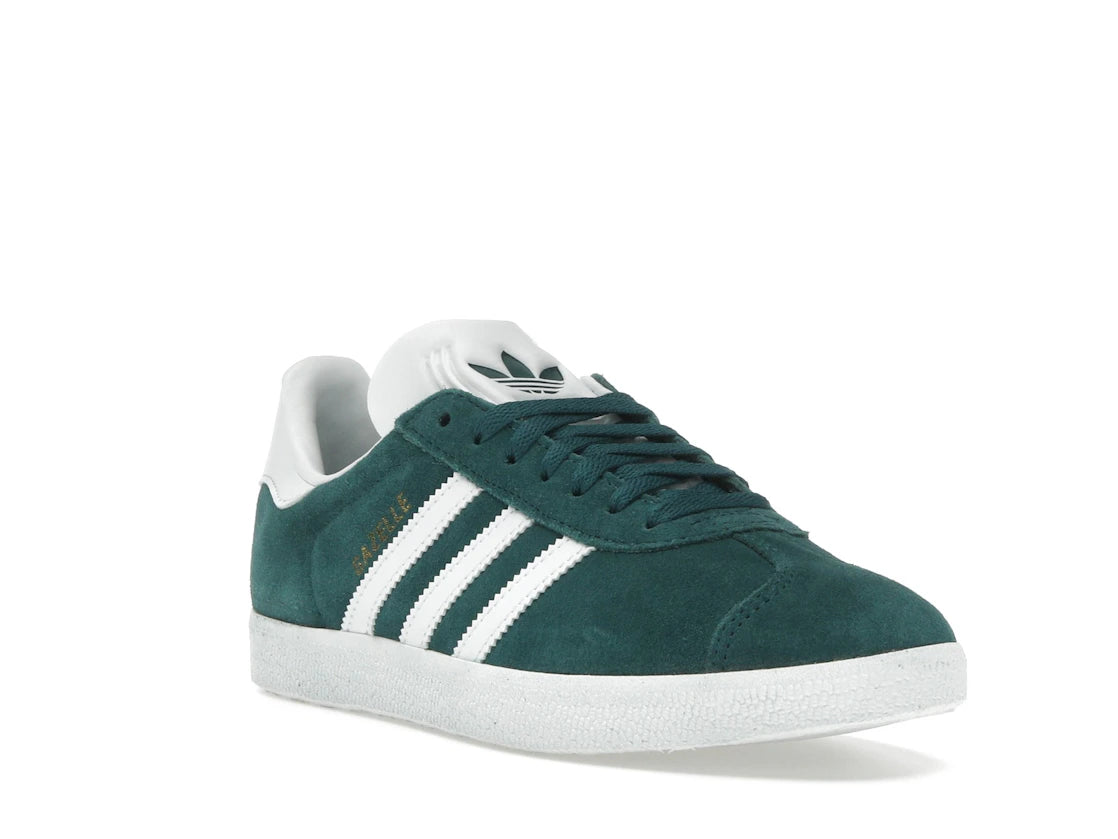 adidas Gazelle Mystery Green Cloud White Gold Metallic - vue secondaire A