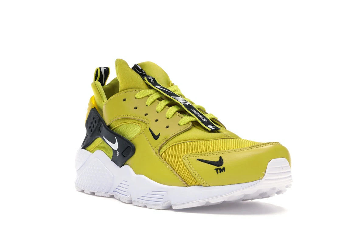 Nike Air Huarache Run Zip Bright Citron - vue secondaire A
