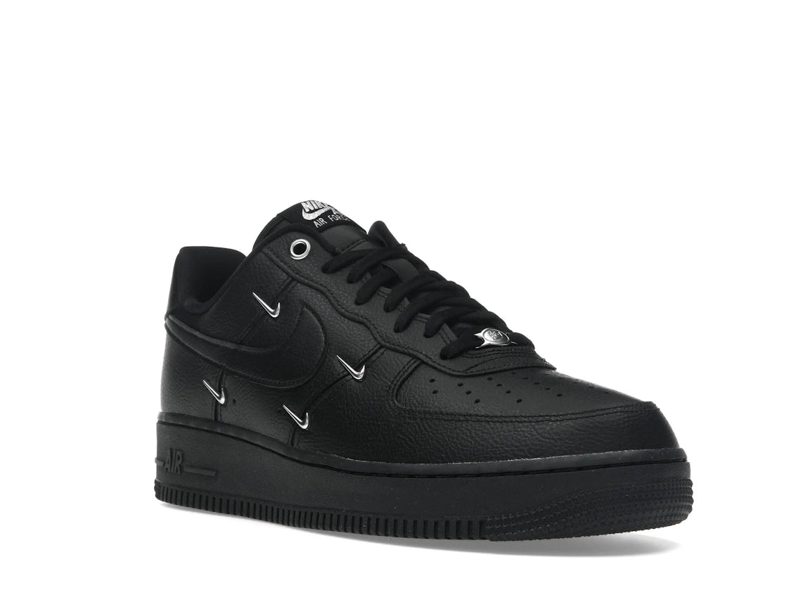Nike Air Force 1 Low '07 LX Black Silver Mini Swoosh (Women's) - vue secondaire A