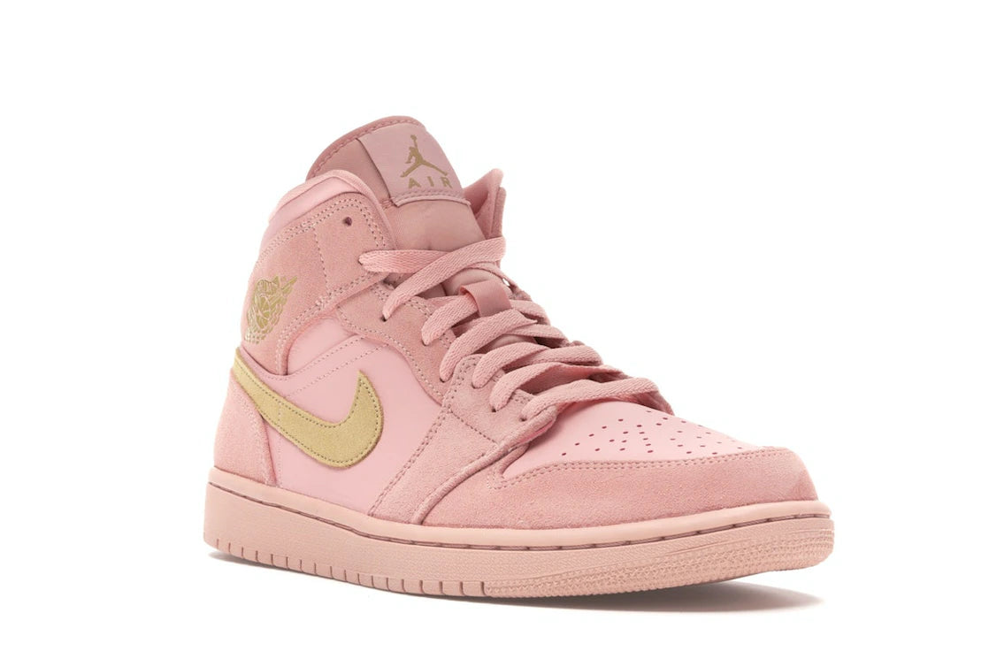 Jordan 1 Mid Coral Gold - vue secondaire A