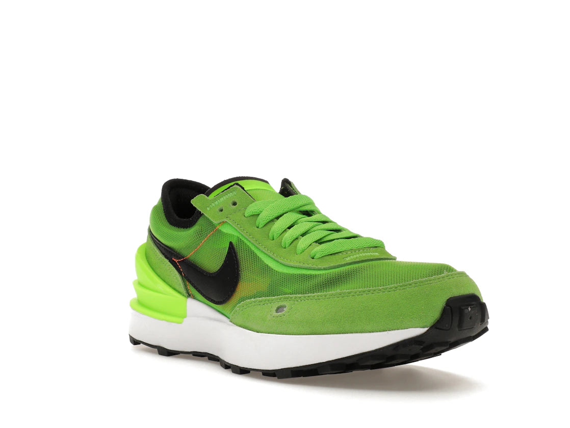 Nike Waffle One Electric Green (GS) - vue secondaire A