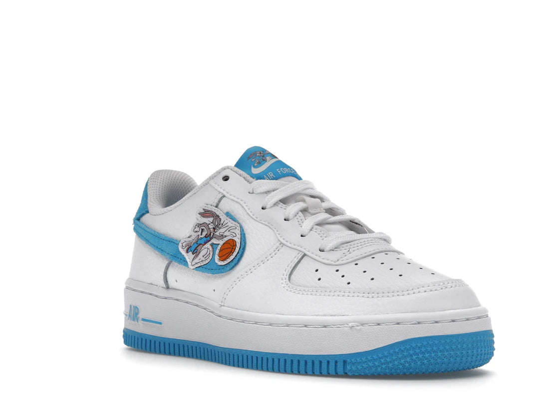 Nike Air Force 1 Low Hare Space Jam (GS) - vue secondaire A