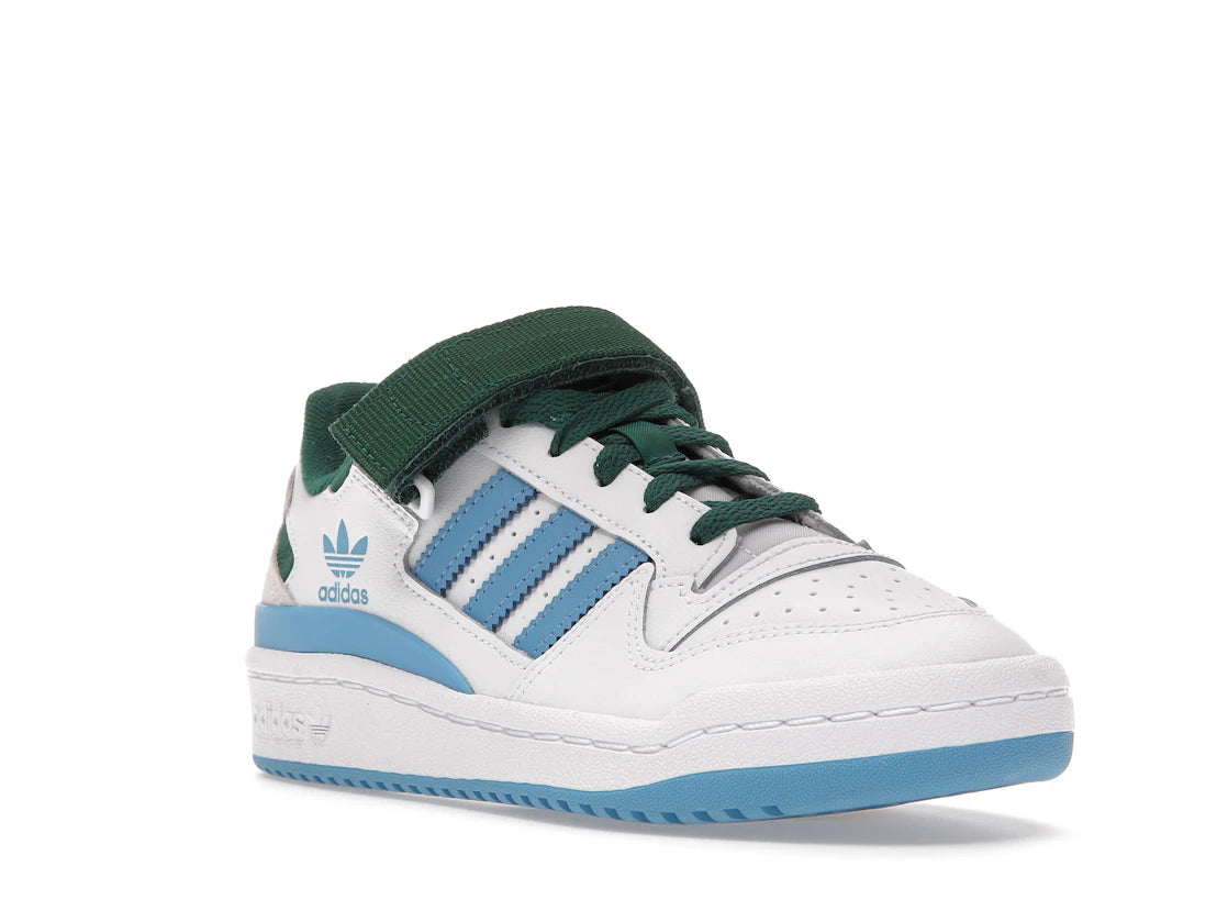 adidas Forum Low White Blue Green - vue secondaire A