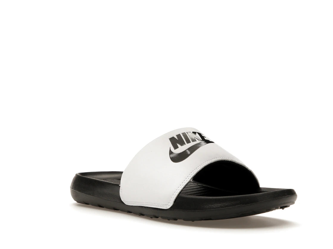 Nike Victori One Slide White Black - vue secondaire A