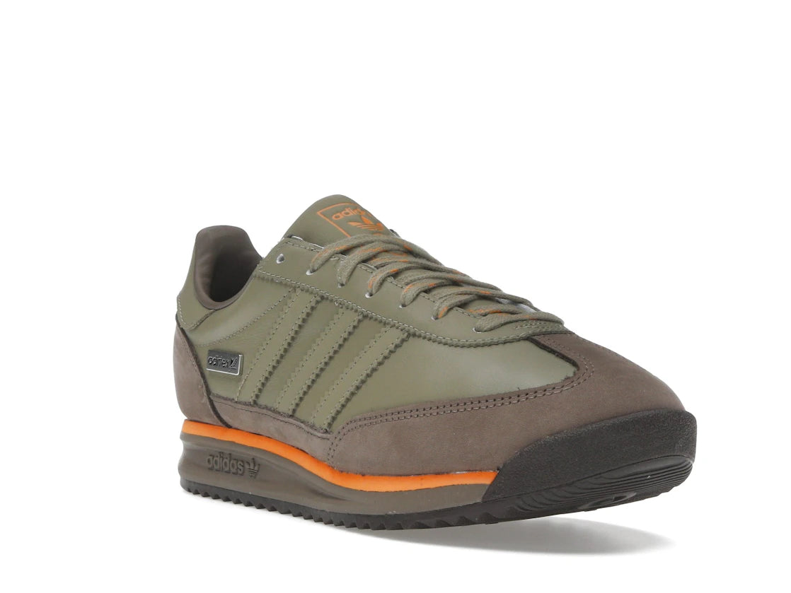 adidas SL 72 RS adi-tex Orbit Green Bright Orange - vue secondaire A