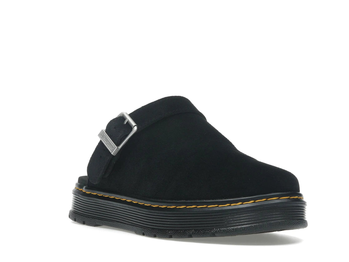 Dr. Martens Brookline Suede Mule Black Bronx Suede - vue secondaire A
