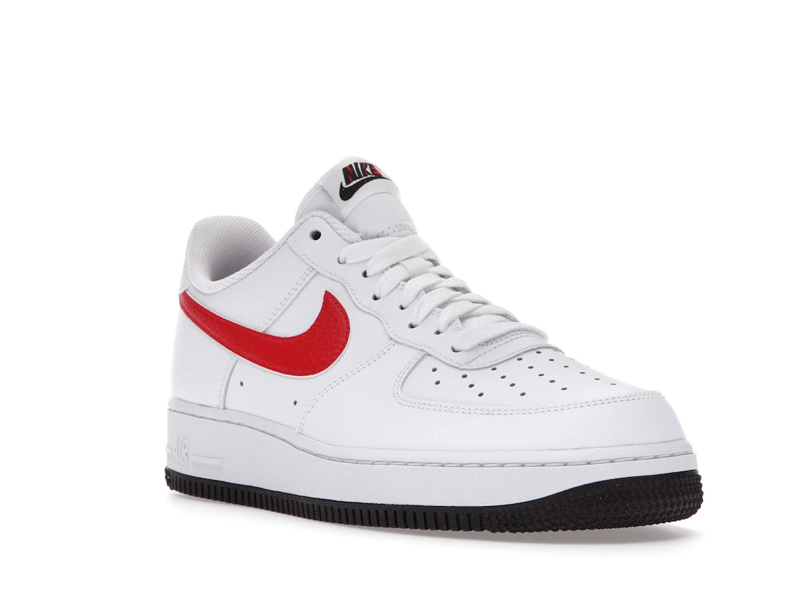 Nike Air Force 1 Low White Red Blue - vue secondaire A