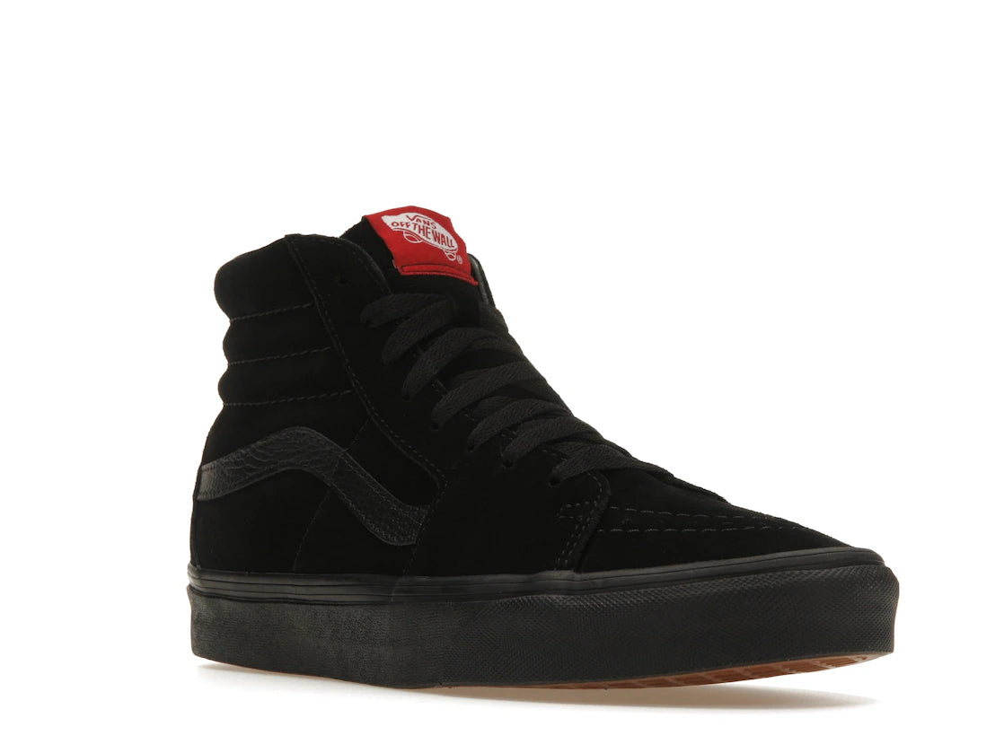 Vans Sk8-Hi Black Suede (2019) - vue secondaire A