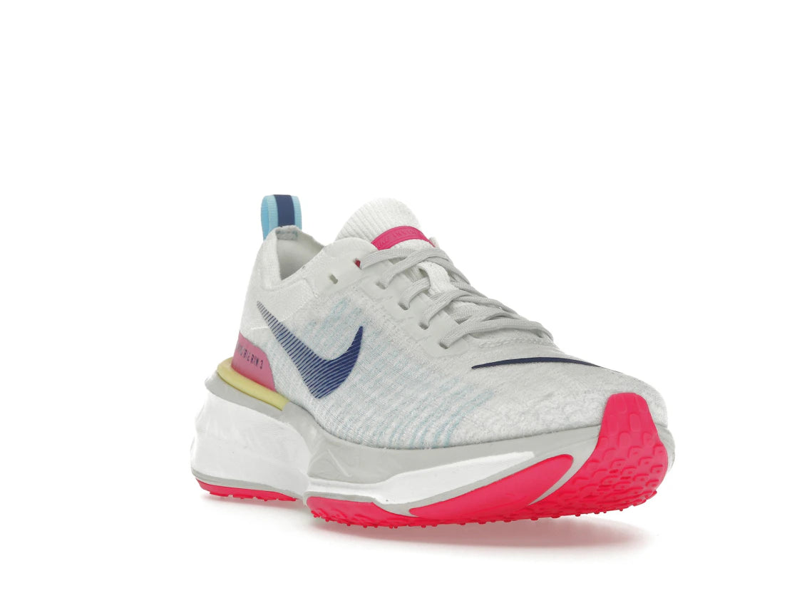Nike ZoomX Invincible Run 3 White Deep Royal Fierce Pink - vue secondaire A