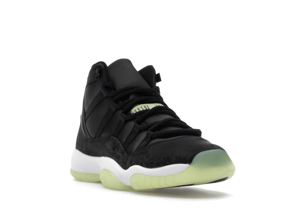 Jordan 11 Retro Black Barely Volt (GS)