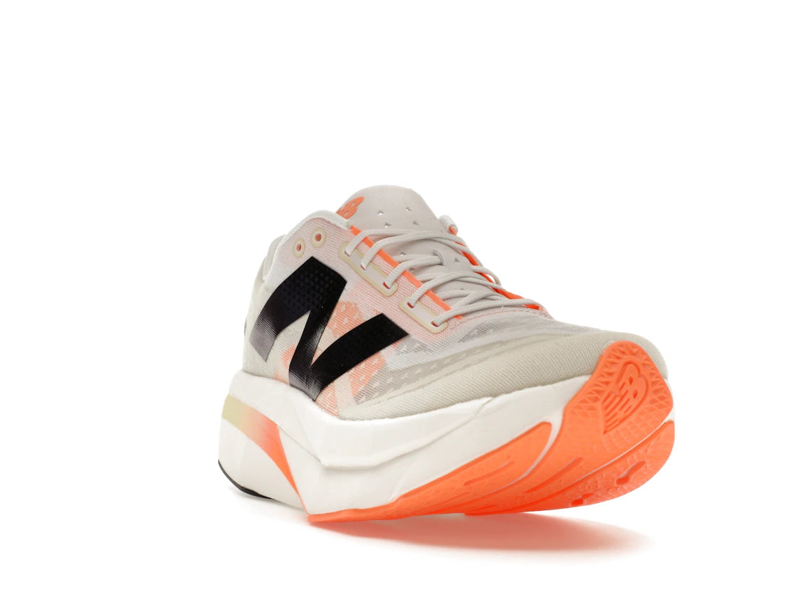 New Balance FuelCell SuperComp Elite v4 White Angora Hot Mango