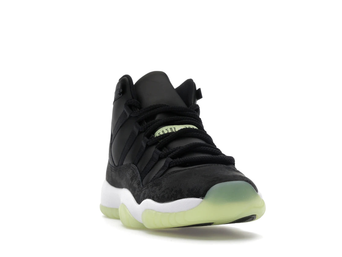 Jordan 11 Retro Black Barely Volt (GS)