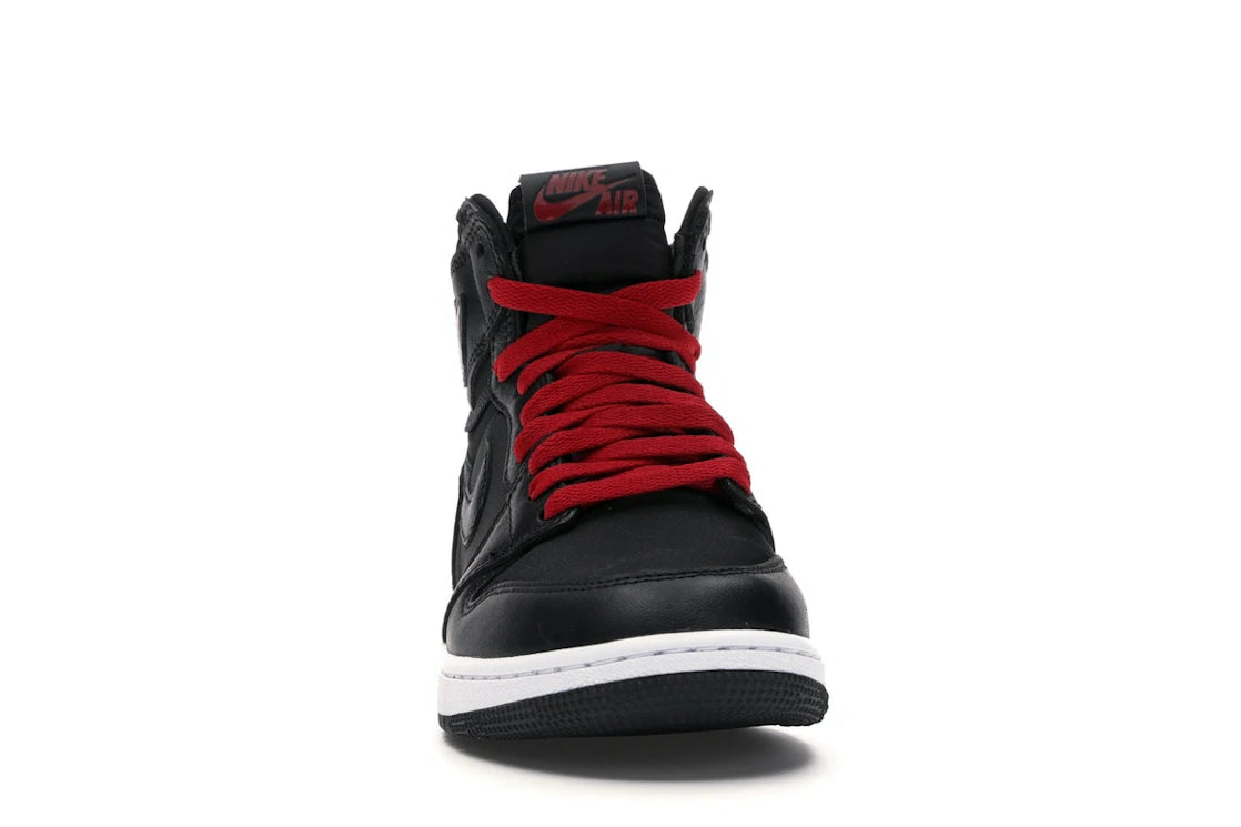 Jordan 1 Retro High Black Gym Red (GS) - vue secondaire A