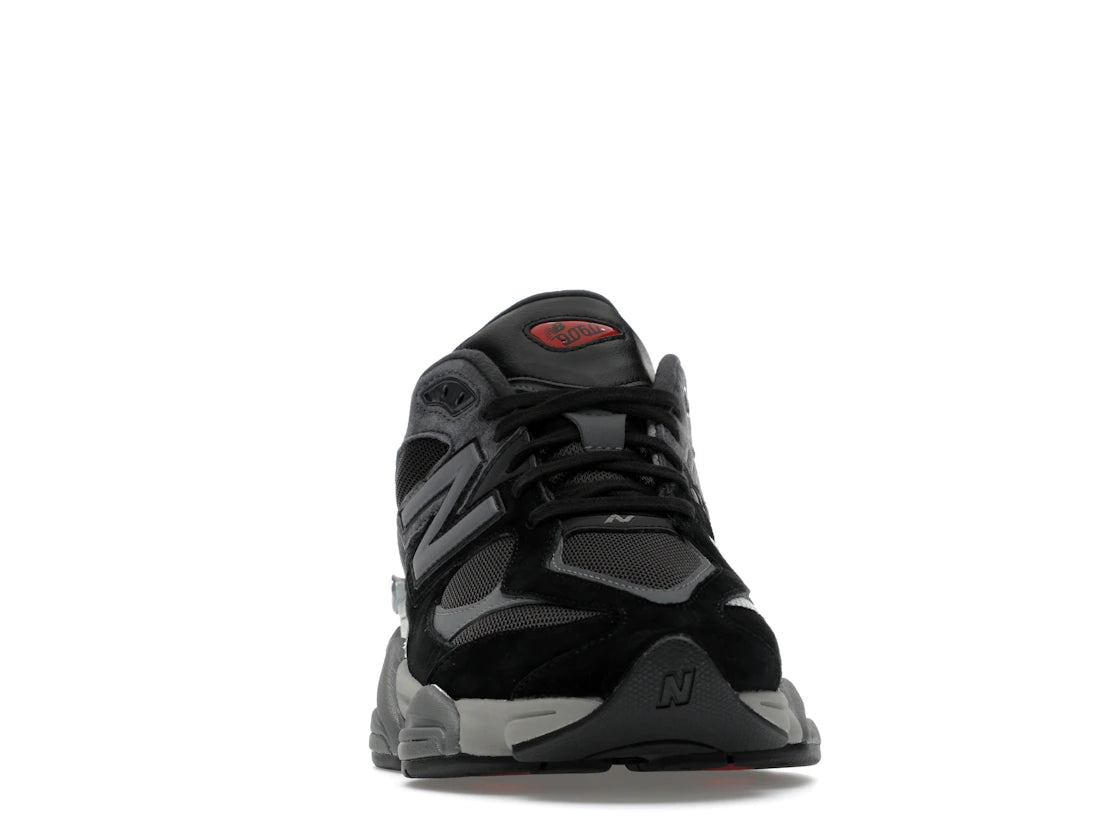New Balance 9060 Schwarz Castlerock Grau - vue secondaire A