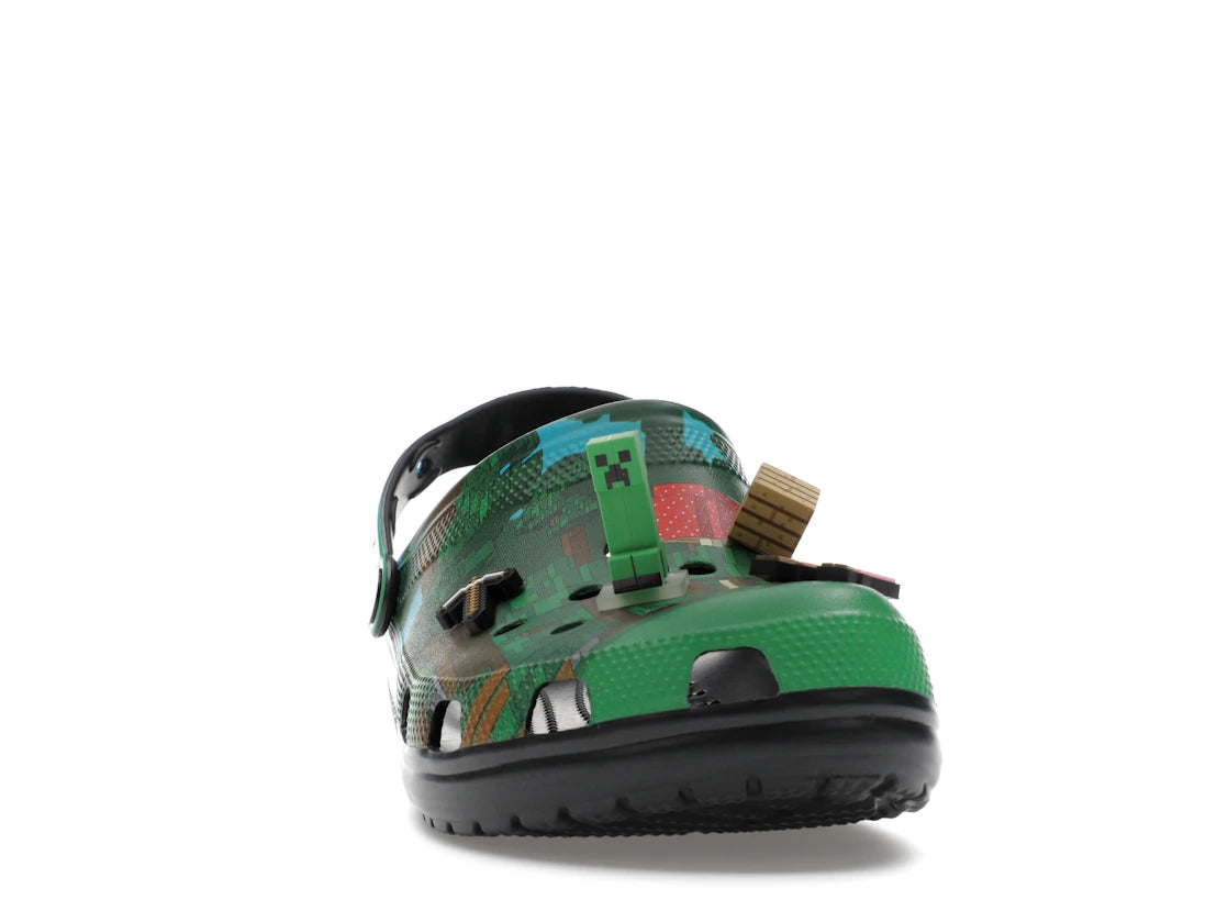 Crocs Classic Clog Minecraft Dark Forest - vue secondaire A