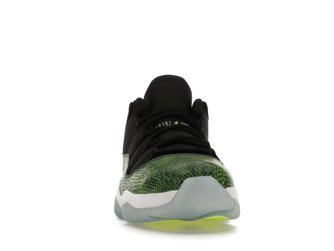 Jordan 11 Retro Low Green Snakeskin - vue secondaire A