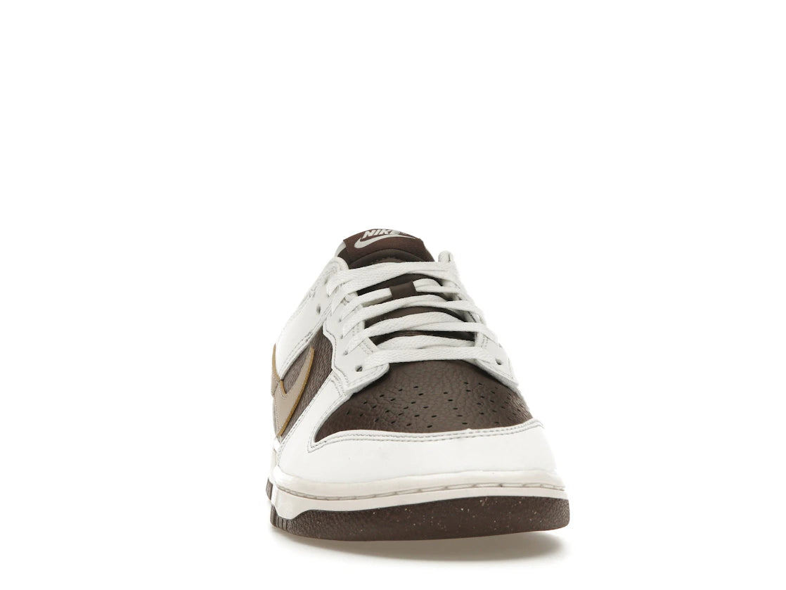 Nike Dunk Low Next Nature Summit Weiß Barockbraun - vue secondaire A