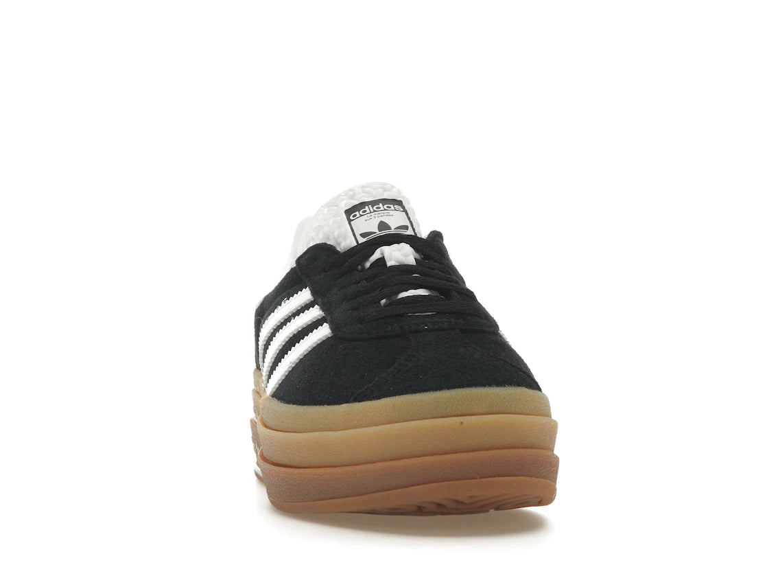 adidas Gazelle Bold Schwarz Weiß Gummi (Damen) - vue secondaire A